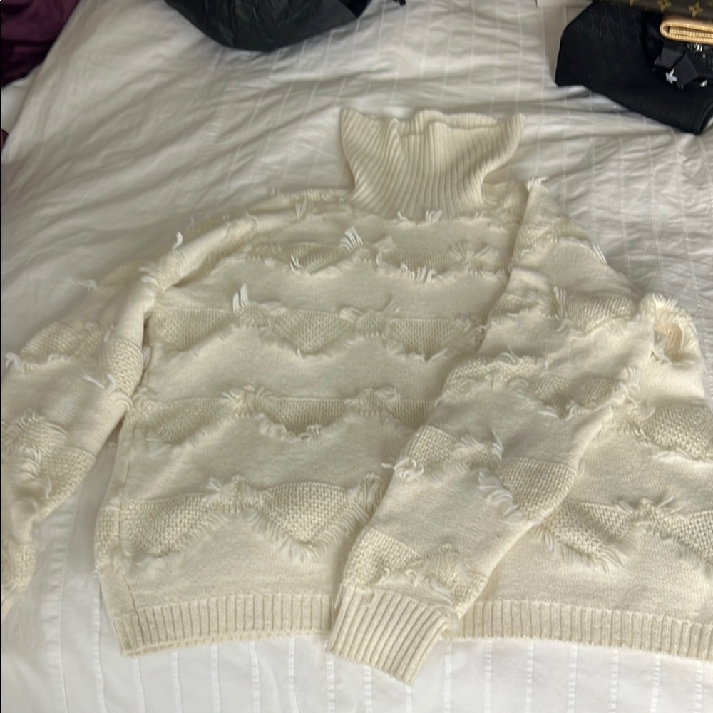 Elegant Cream Sweater